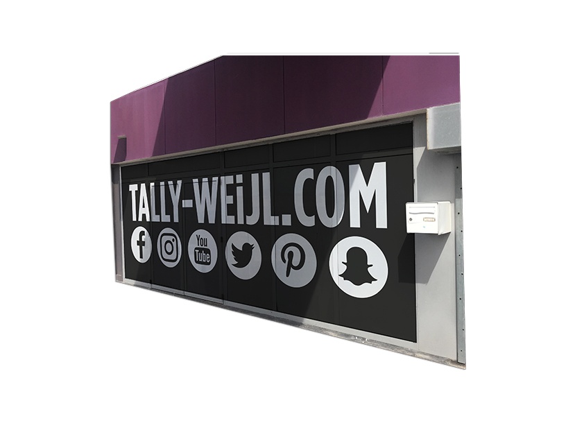 Devanture de magasin Tally Weijl