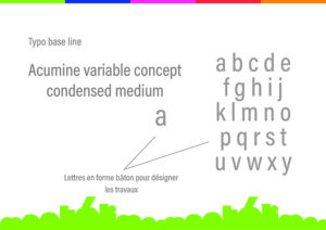 Charte graphique typographie 2 graphic design communication - Paula Fabre
